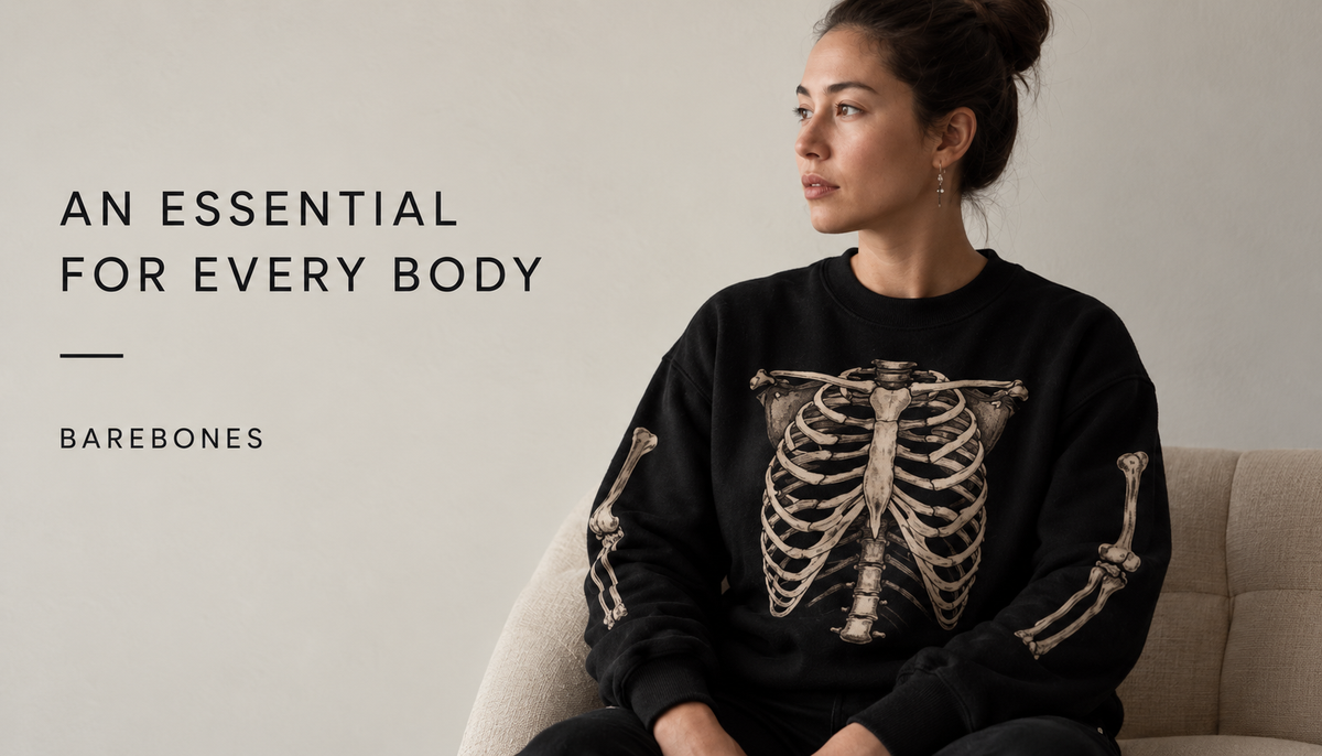 BARE BONES editorial campaign - An essential for every body